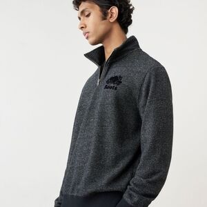 Vintage Roots 1/4 zip pull over sweatshirt size XL